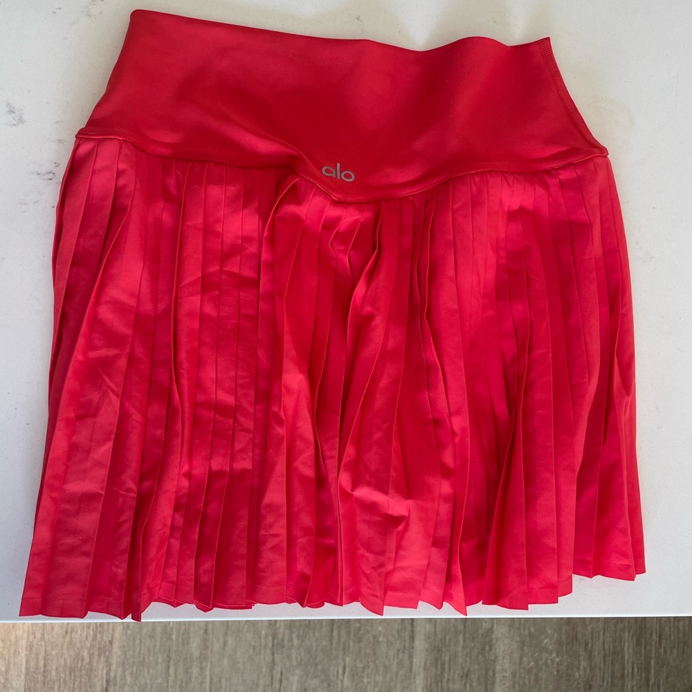 Alo Pleated Tennis Skirt